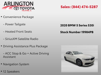 2020 BMW 530i 530i