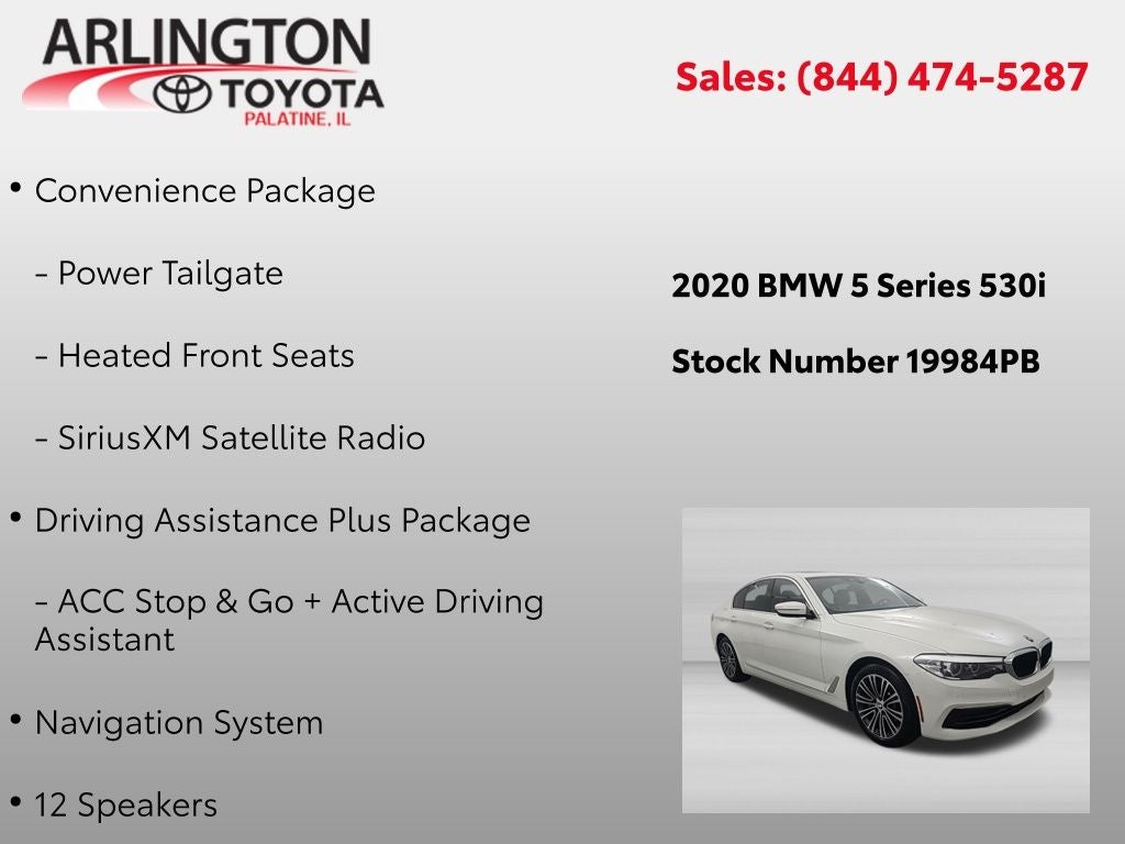2020 BMW 530i 530i