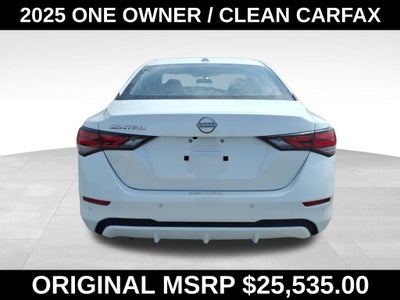 2025 Nissan Sentra SV