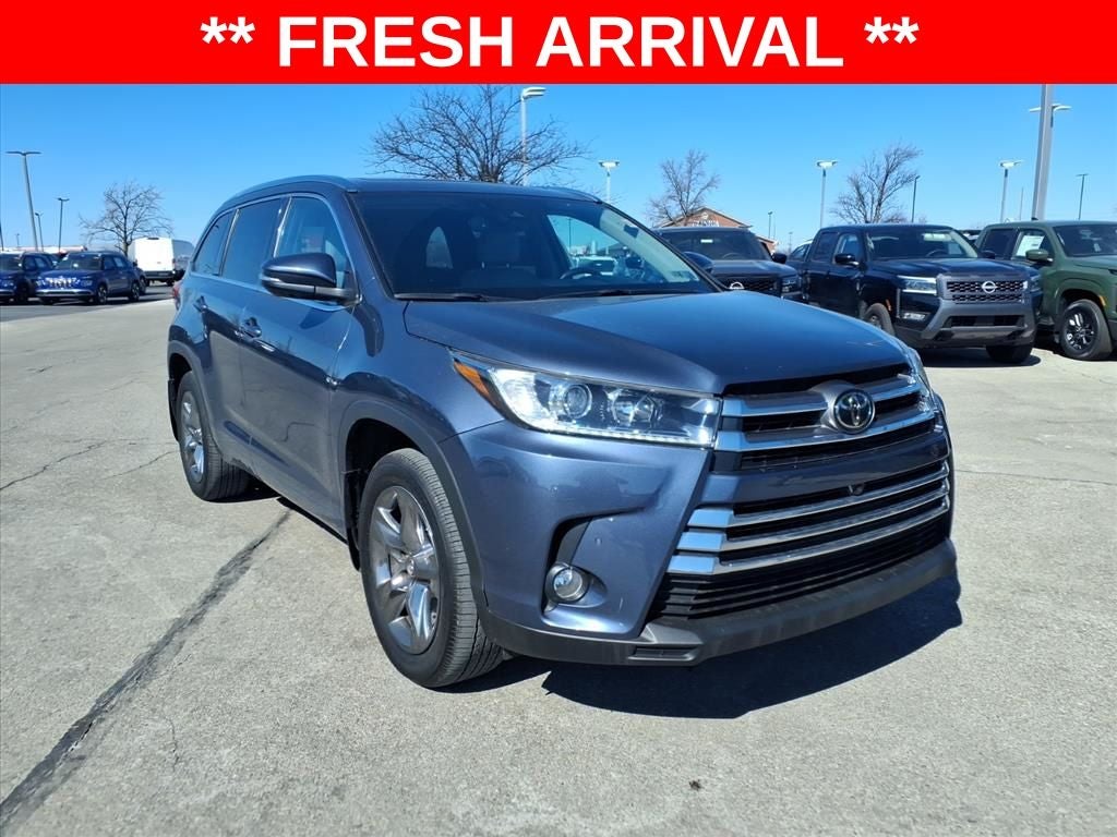 2018 Toyota Highlander Limited Platinum