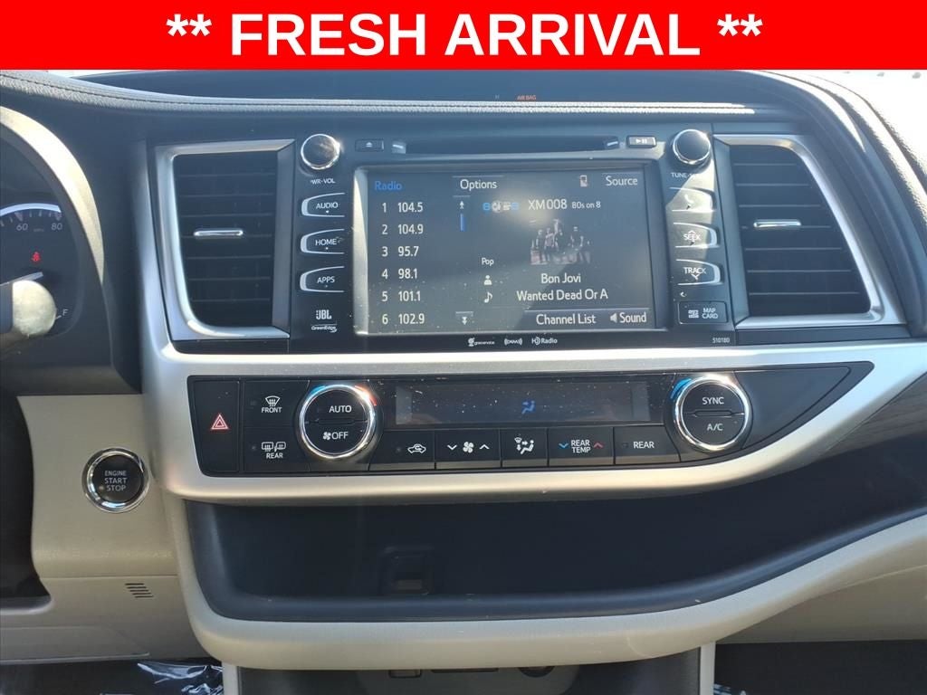 2018 Toyota Highlander Limited Platinum