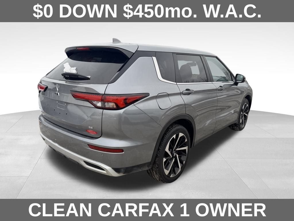 2024 Mitsubishi Outlander SE Black Edition w/Pano Roof