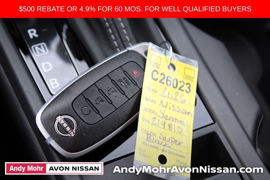 2026 Nissan Sentra SV