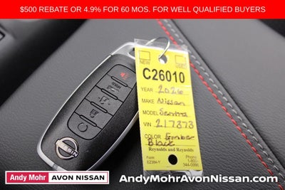 2026 Nissan Sentra SR