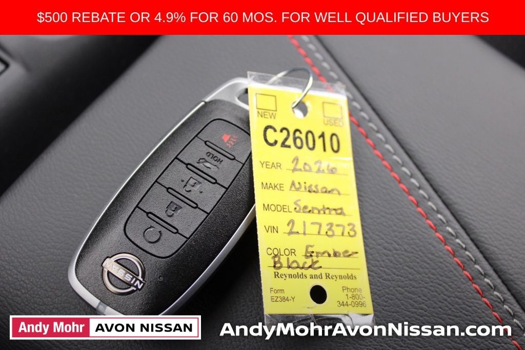 2026 Nissan Sentra SR