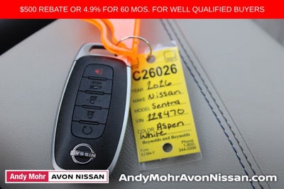 2026 Nissan Sentra SL