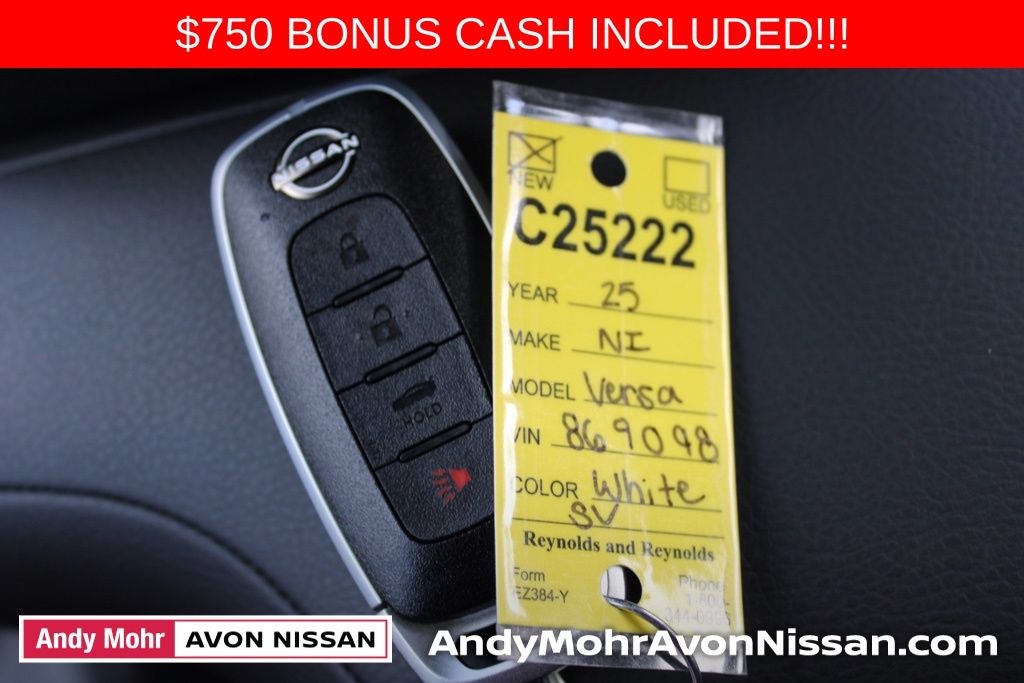 2025 Nissan Versa 1.6 SV