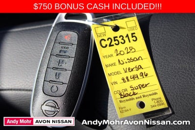 2025 Nissan Versa 1.6 SR