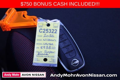 2025 Nissan Versa 1.6 SR