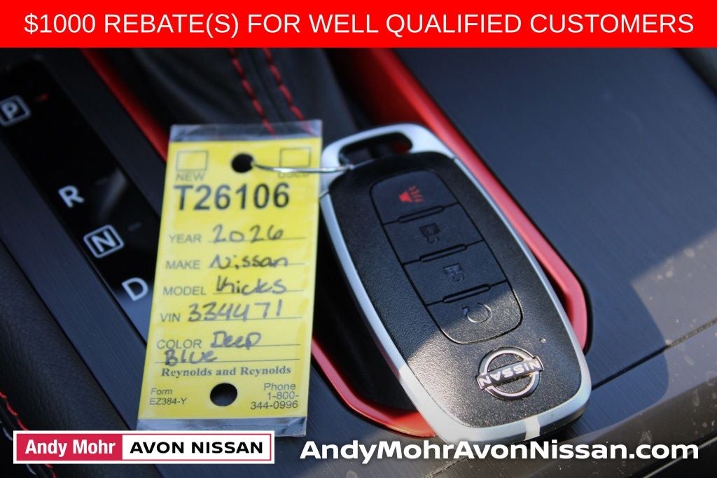 2026 Nissan Kicks SR