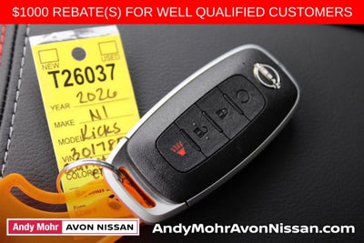 2026 Nissan Kicks SR