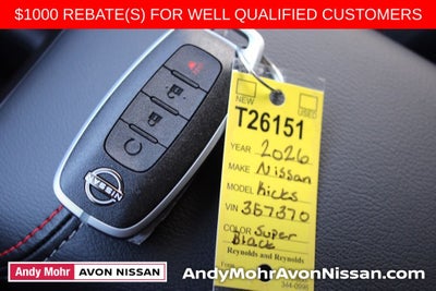 2026 Nissan Kicks SR