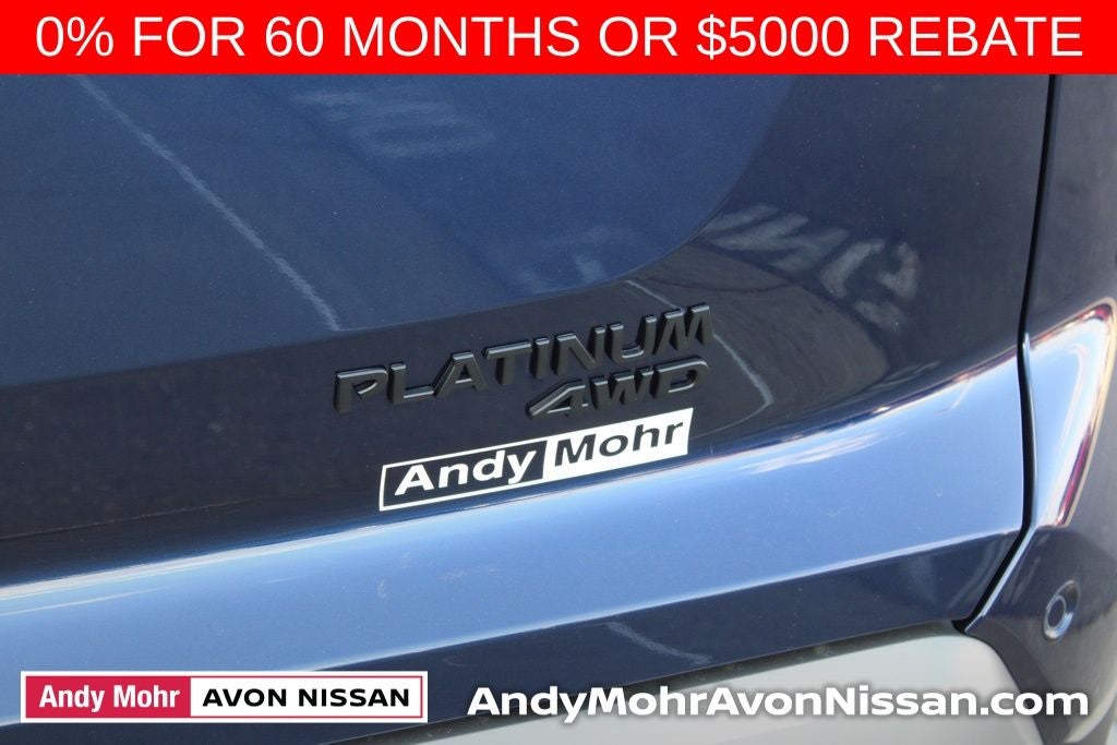 2025 Nissan Pathfinder Platinum