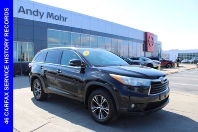 2016 Toyota Highlander XLE V6