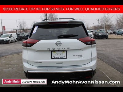 2026 Nissan Rogue Platinum