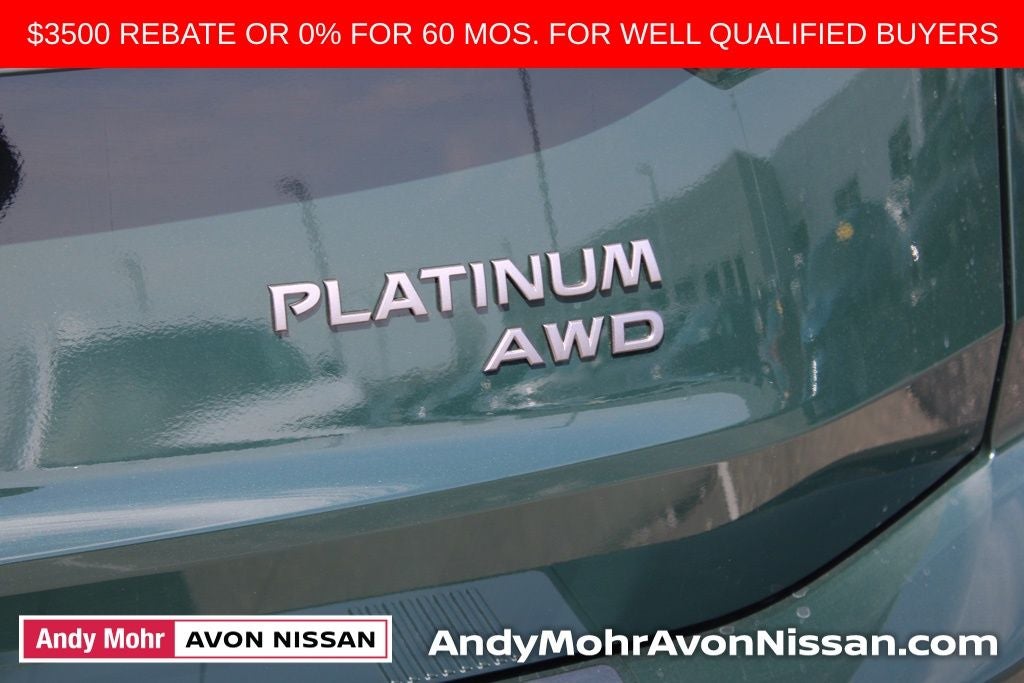 2026 Nissan Rogue Platinum