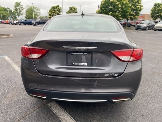 2015 Chrysler 200 C in Indianapolis, IN - Andy Mohr Automotive