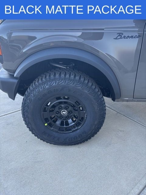 2025 Ford Bronco Base Wheel Pkg Upgrade