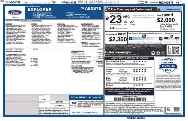 2024 Ford Explorer XLT