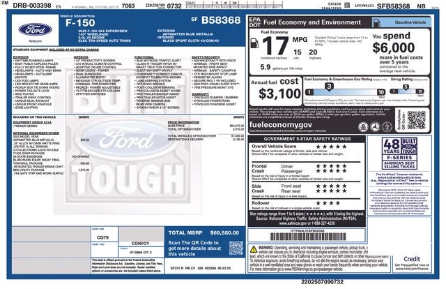 2025 Ford F-150 Tremor