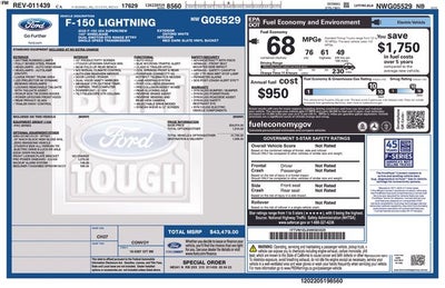 2022 Ford F-150 Lightning Pro