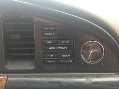2002 Lincoln Continental Base
