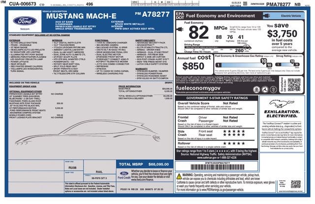 2023 Ford Mustang Mach-E GT