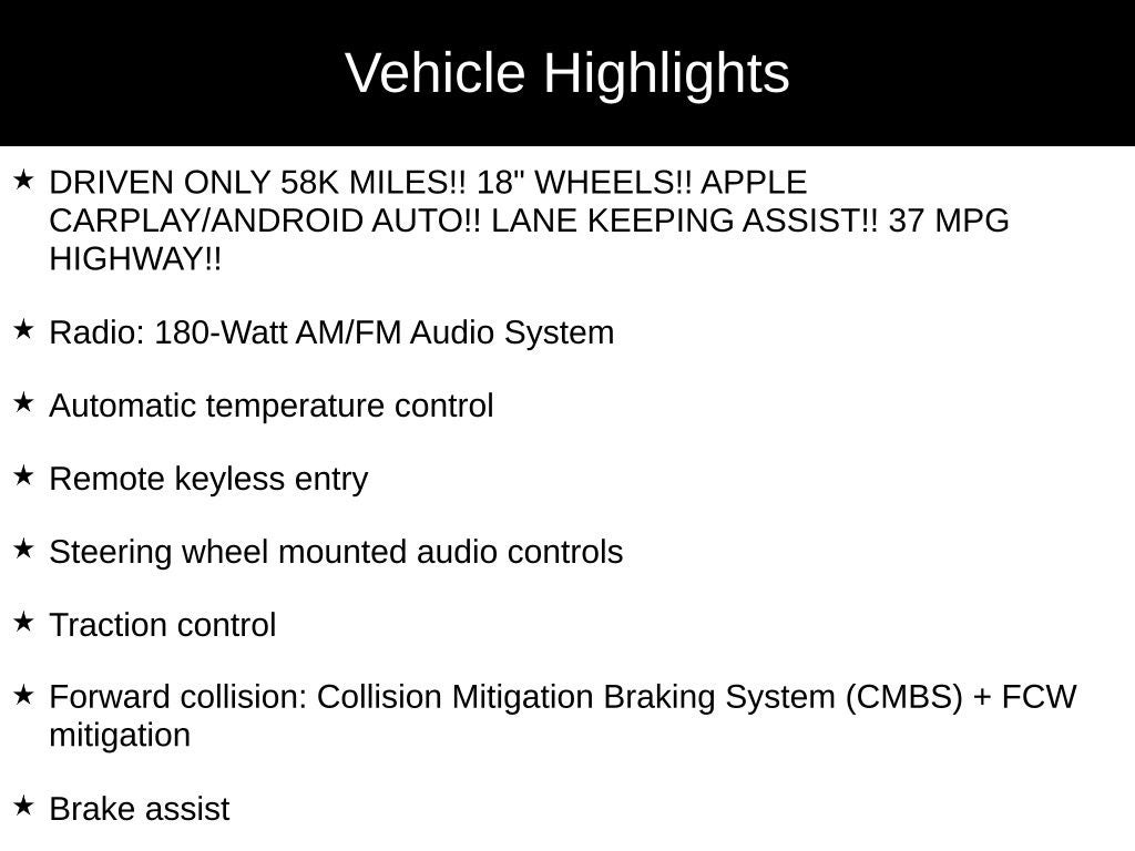 2019 Honda Civic Sport