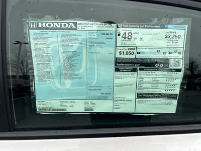 2026 Honda Civic Hybrid Sport Touring