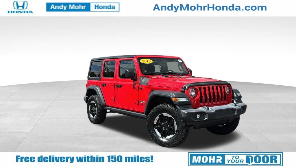2018 Jeep Wrangler Unlimited Sport S