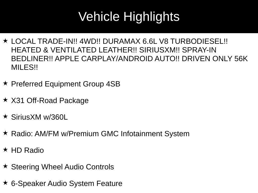 2021 GMC Sierra 2500HD AT4