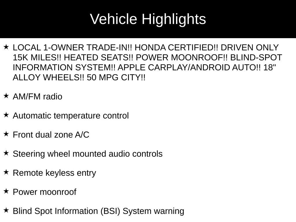 2025 Honda Civic Hybrid Sport