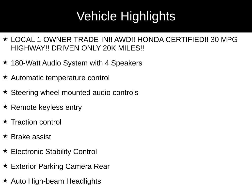 2025 Honda HR-V LX