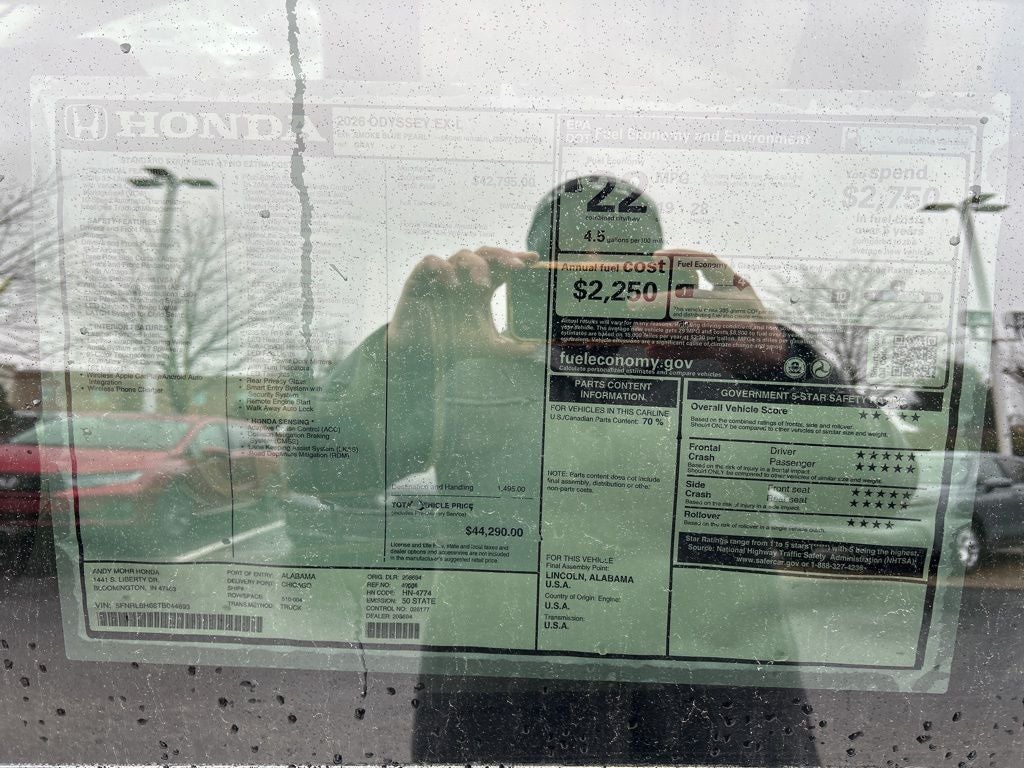 2026 Honda Odyssey EX-L