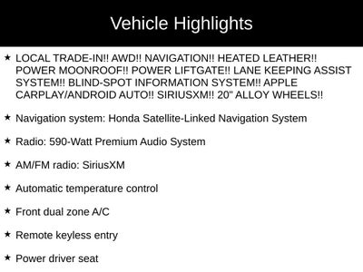 2022 Honda Pilot Touring 7 Passenger