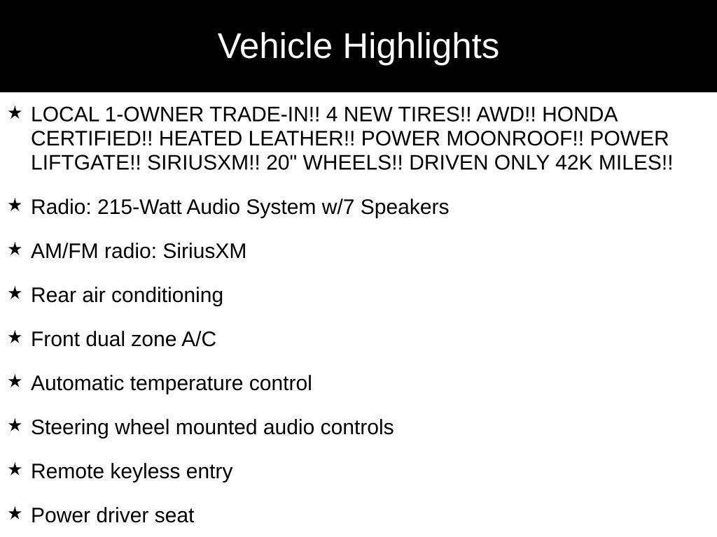 2023 Honda Passport EX-L
