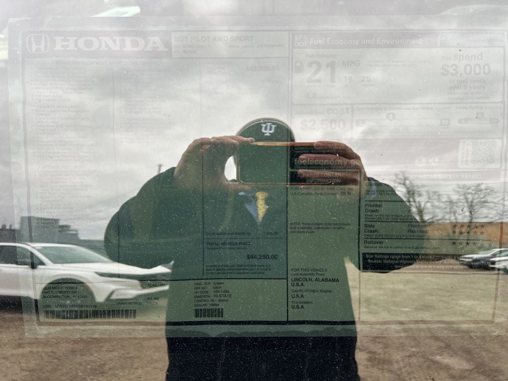 2025 Honda Pilot Sport