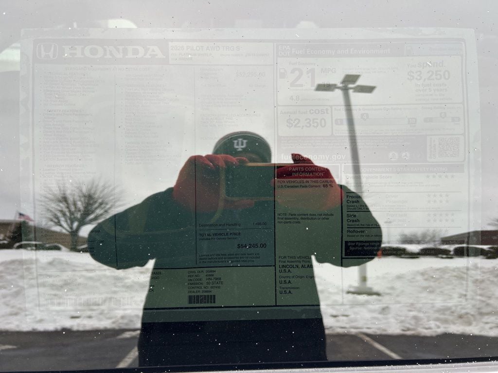 2026 Honda Pilot Touring