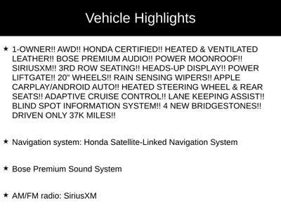 2023 Honda Pilot Elite