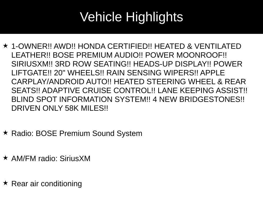 2024 Honda Pilot Elite