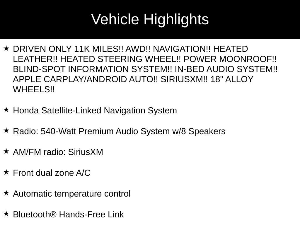 2023 Honda Ridgeline RTL-E
