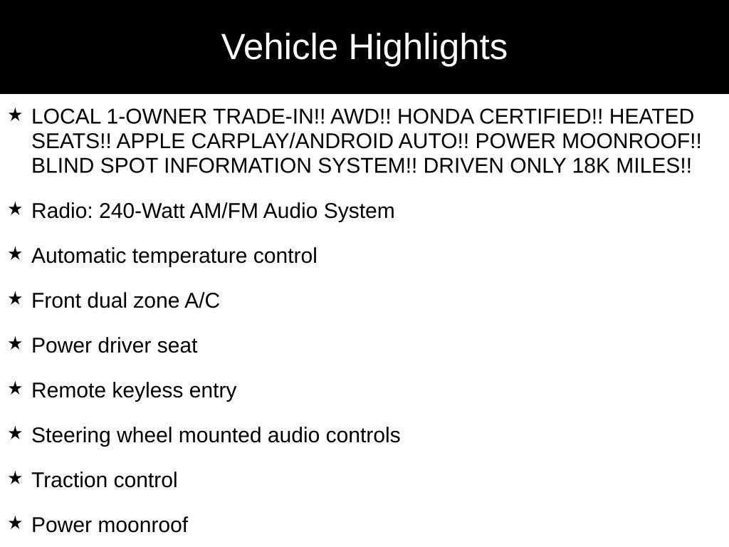 2024 Honda CR-V EX