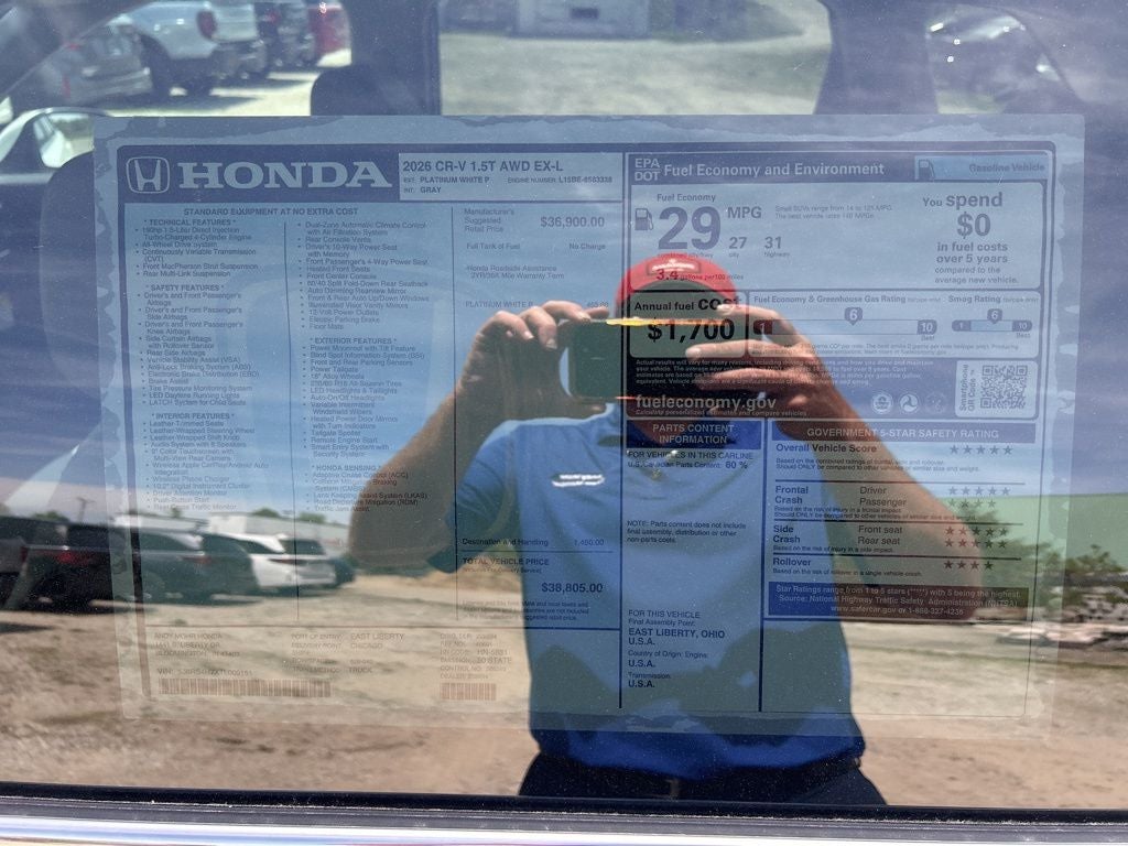 2026 Honda CR-V EX-L