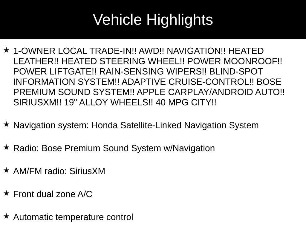 2025 Honda CR-V Hybrid Sport Touring