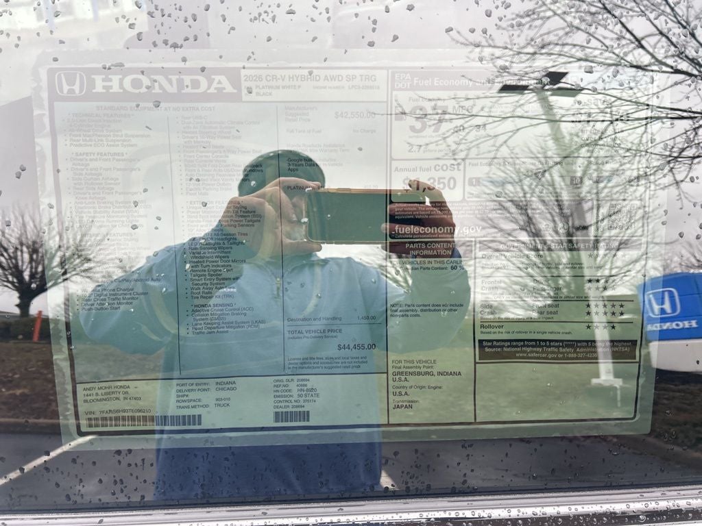 2026 Honda CR-V Hybrid Sport Touring