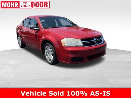 2013 Dodge Avenger SE