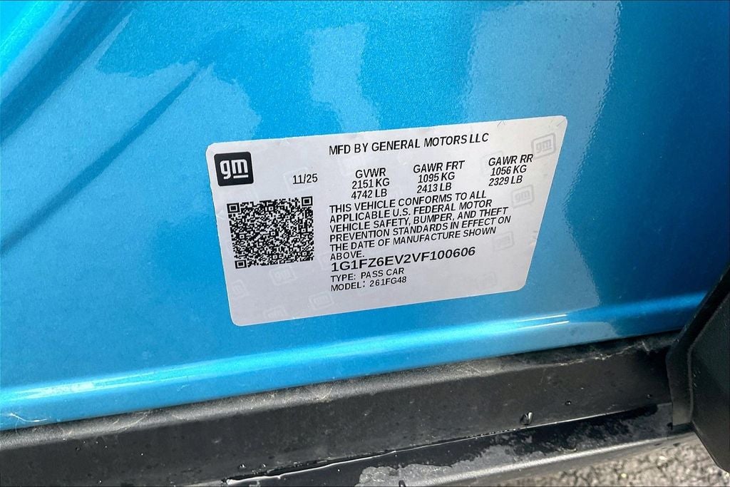 2027 Chevrolet Bolt EV RS