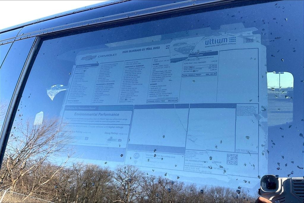 2026 Chevrolet Silverado EV Trail Boss