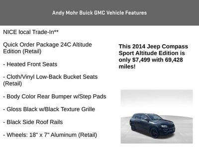2014 Jeep Compass Altitude