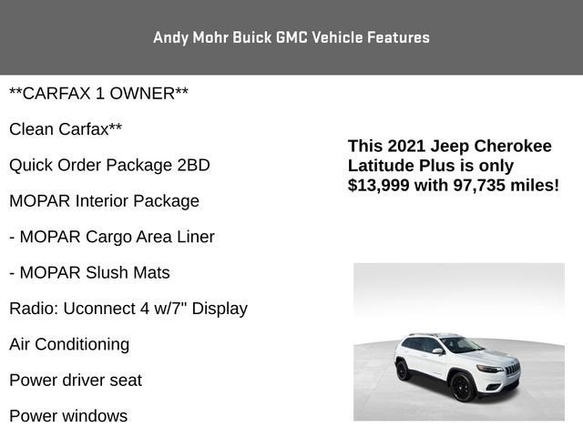 2021 Jeep Cherokee Latitude Plus